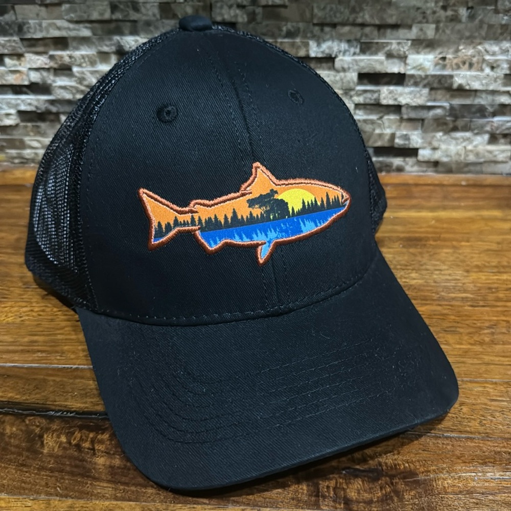 Sunset Trout Men’s SnapBack
